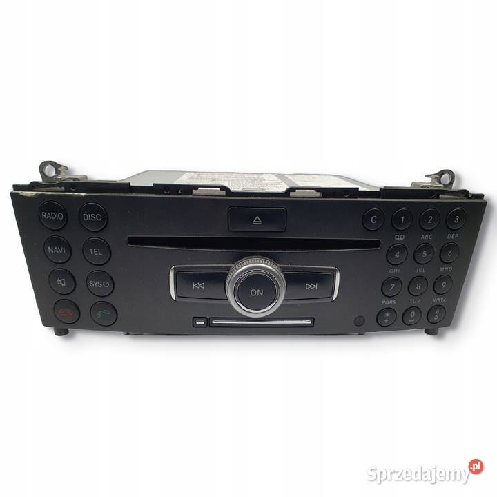 RADIO CD RADIOODTWARZACZ Mercedes W204 Sprzęt audio fabryczny Chełm sprzedam