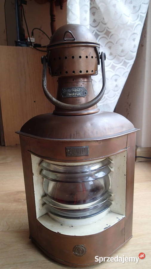 Stare lampy nawigacyjne Franz Schilbach Antyki, Sztuka, Kolekcje Szczecin