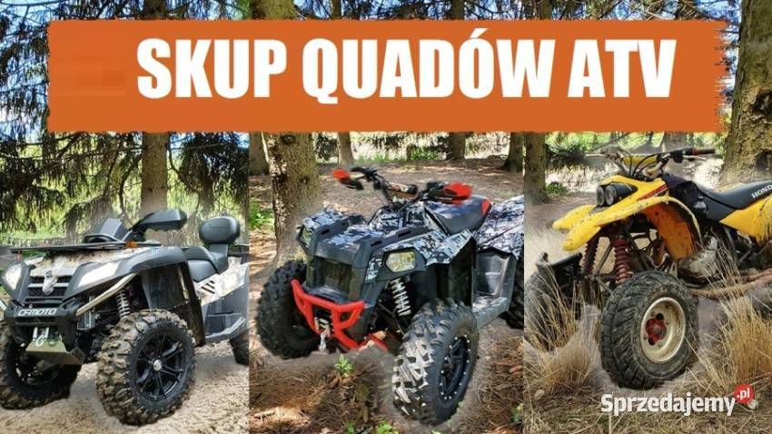 GOTÓWKA SZYBKA SPRZEDAŻ SZYBKA KASA SKUP QUADÓW podkarpackie Kramarzówka