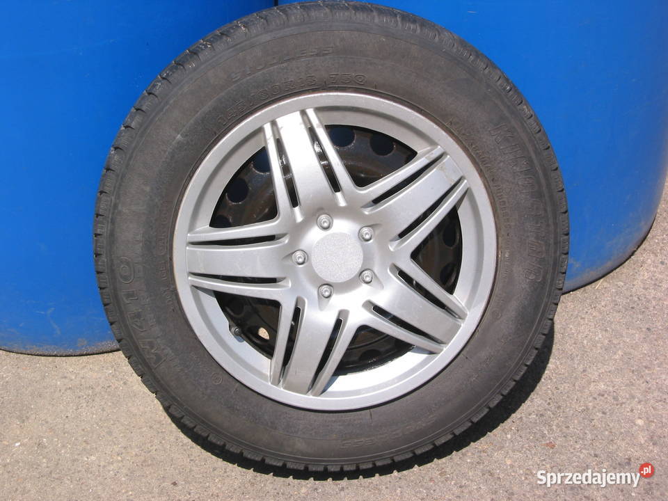 4xFelgi 6Jx13H2 ET49 4x100 Otw 56 Opony zimowe Wrocław