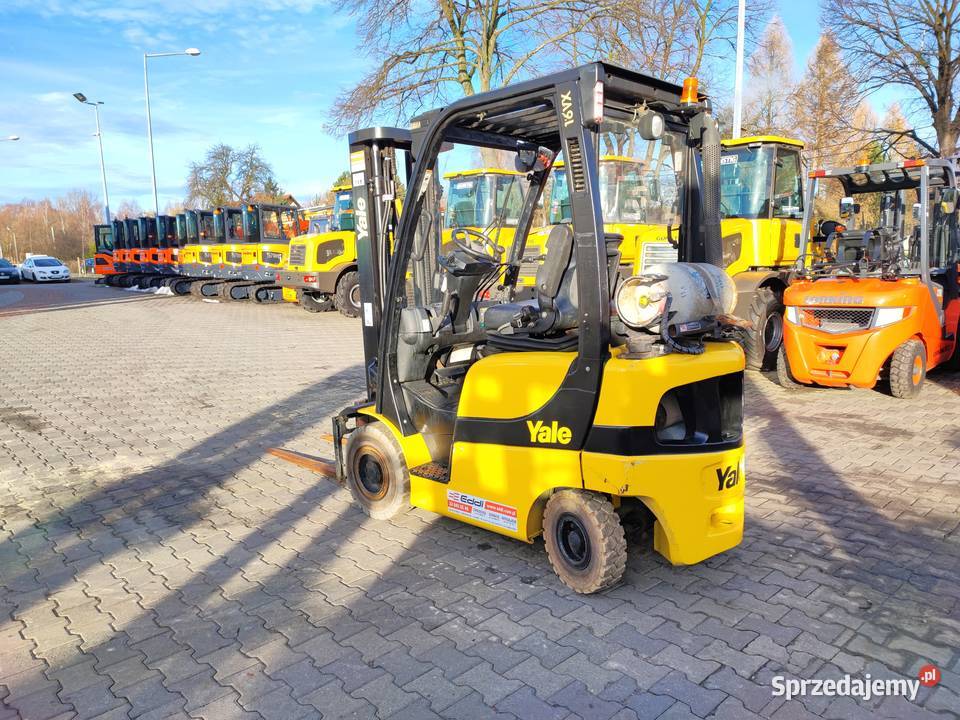 wózek widłowy Yale GLP16VX LPG 16 t triplex 43 m Wózki widłowe
