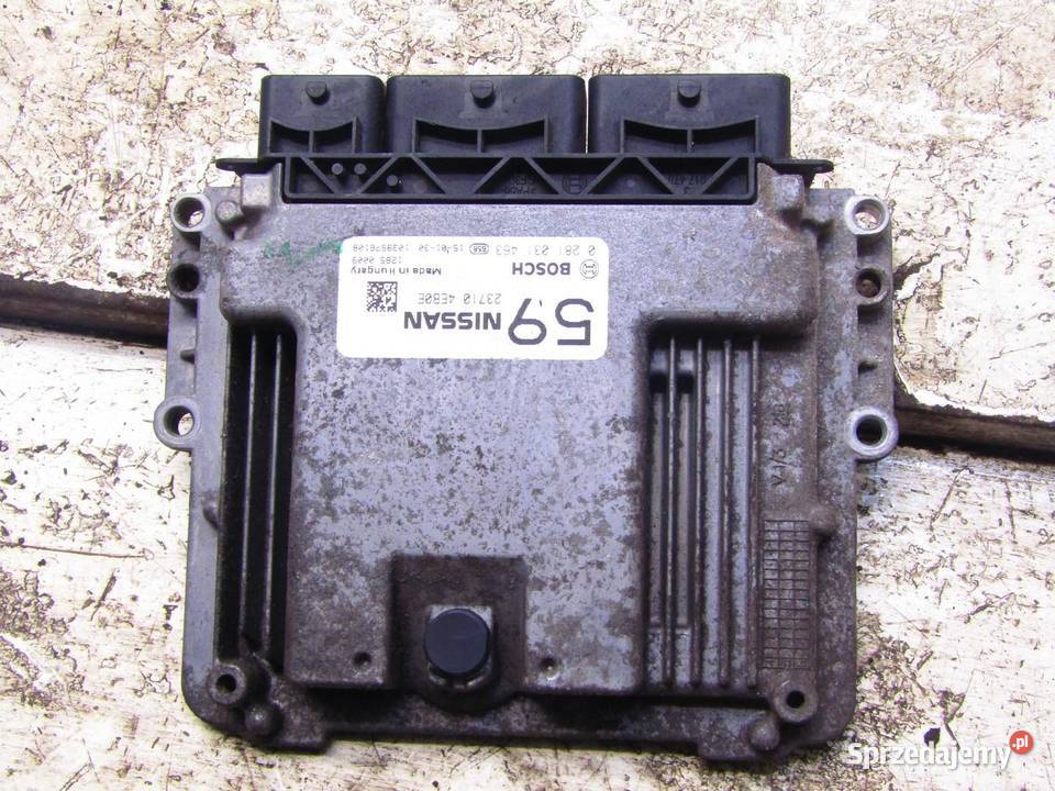 KOMPUTER STEROWNIK SILNIKA 16 DCI NISSAN QASHQAI