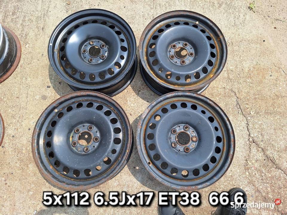 Felgi stalowe 5x112 65Jx17 ET38 Mercedes GLA kujawsko-pomorskie Choceń