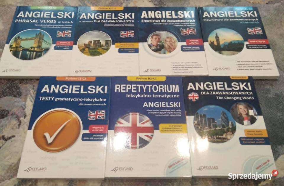Angielski Edgard zestaw NIEPOPISANE