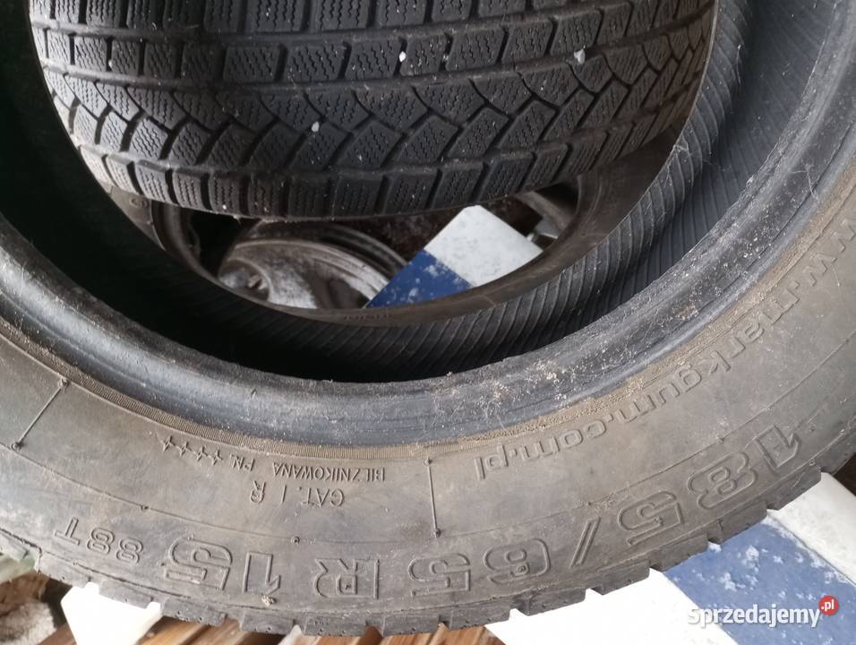 opony 185 65 15 zimowe bieżnikowane nowe Kalisz