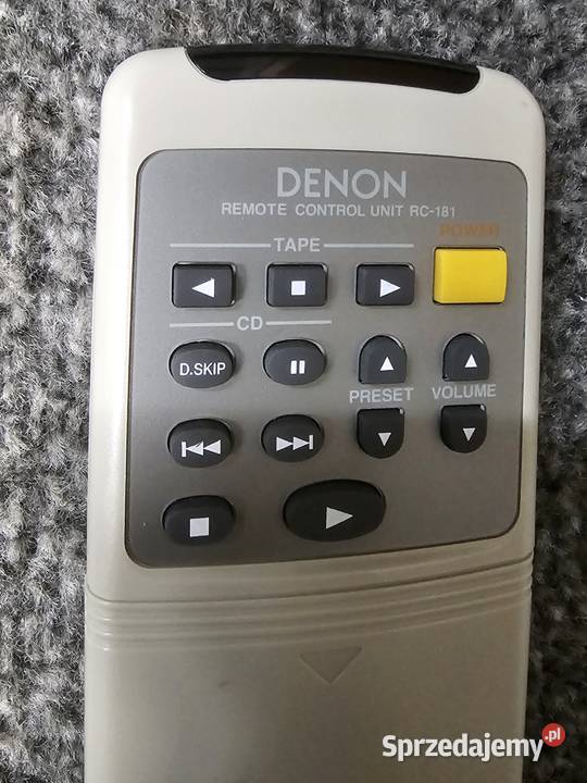 Pilot DENON audio RC181 oryginalny wysyłka Kraków
