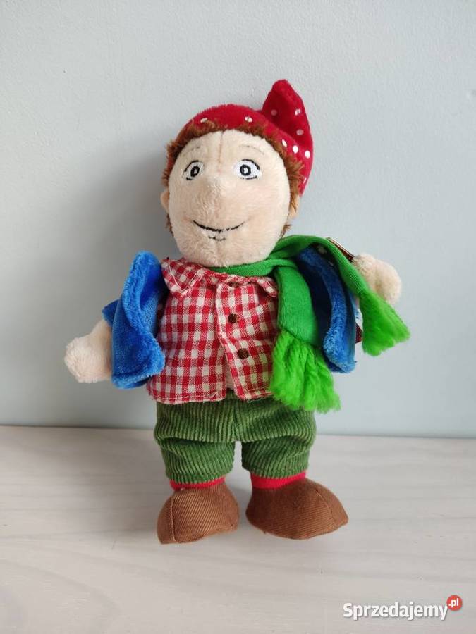 Maskotka pluszowa krasnal wigilijny elf Głuchołazy