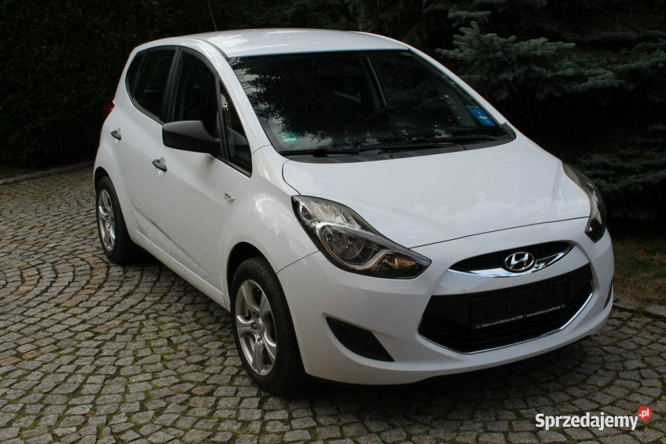Hyundai ix20 14 Benzyna Opłacony Zadbany biały ix20 Lubań