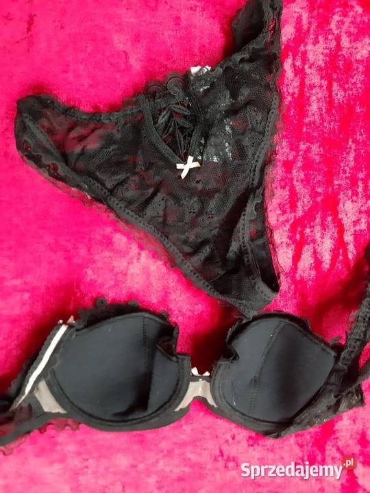 Lejaby stanik majtki 3234 S komplet czarny mazowieckie Podkowa Leśna sprzedam