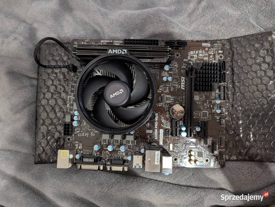 Komputer do gier z monitorem bez Ryzen 3 1300x Mrągowo