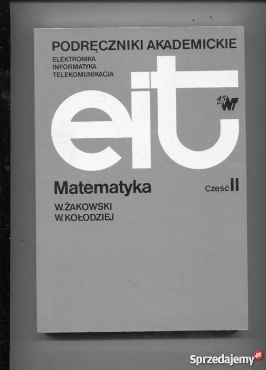 Matematyka CzII Żakowski Kołodziej zachodniopomorskie Szczecin sprzedam