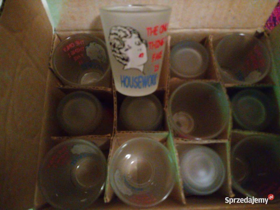 Komplet kieliszków na shoty 50 mL Pozostałe mazowieckie Warszawa