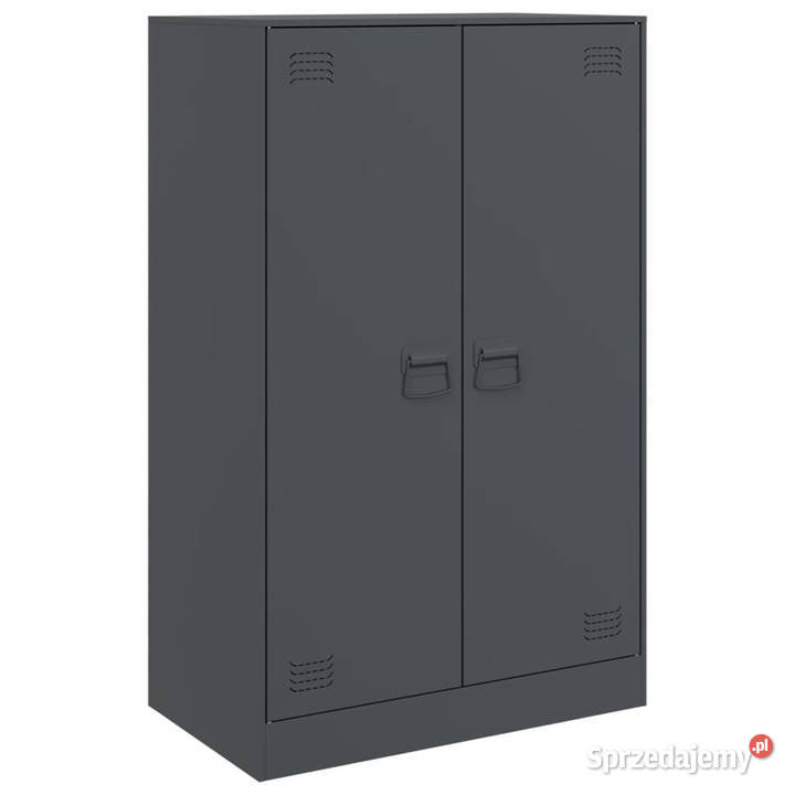 Szafka boczna antracytowa 67x39x107 stal Warszawa