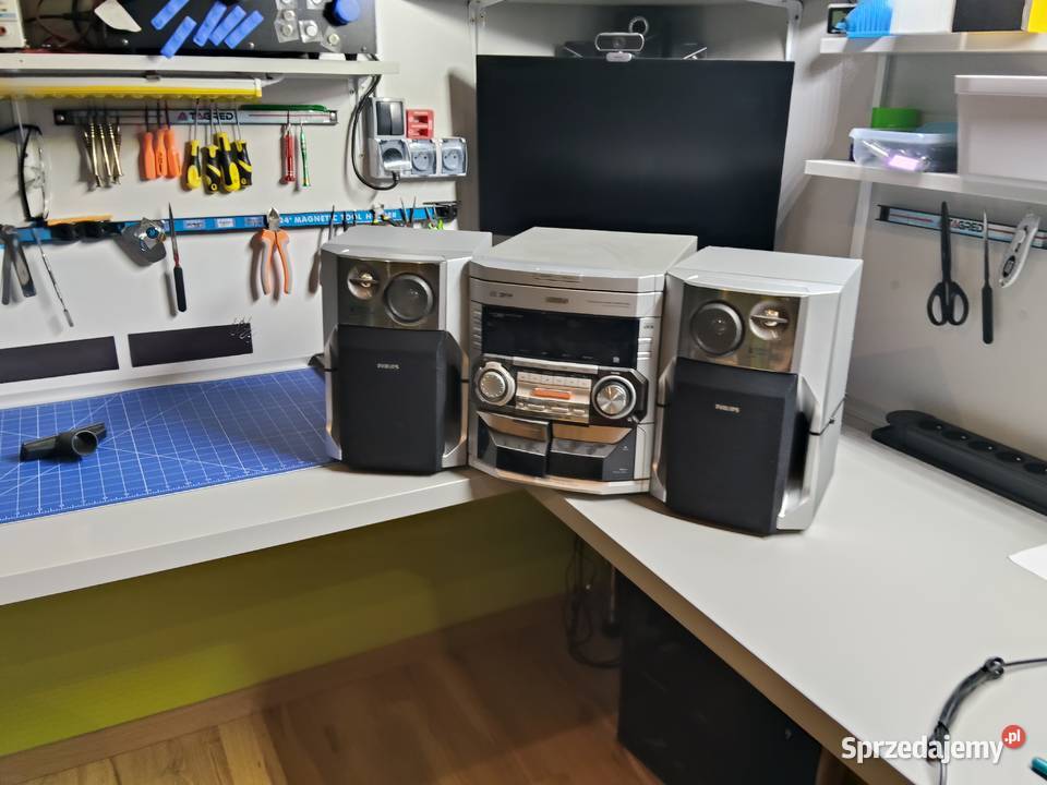 Wieża Muzyczna Stero Philips Mocna Duża Kutno