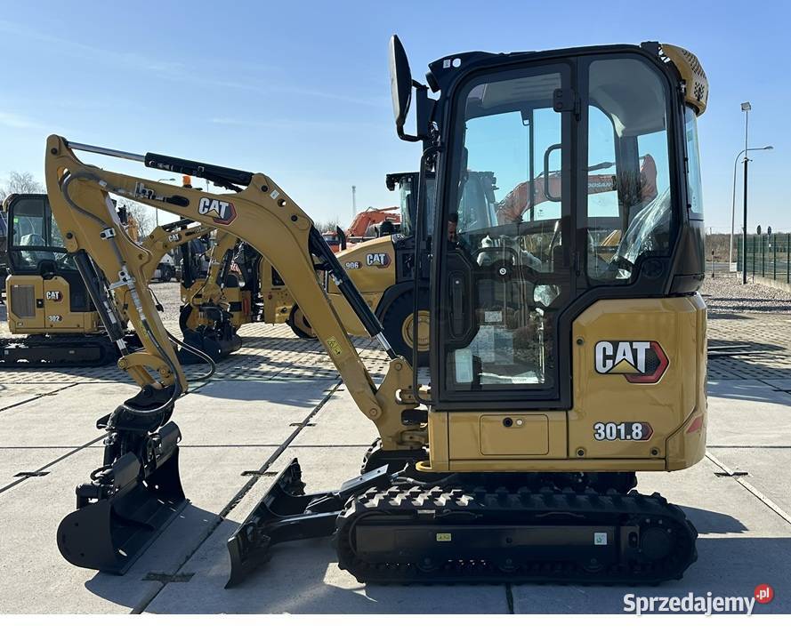 FABRYCZNIE NOWA MINIKOPARKA CATERPILLAR 3018 Tuliszków sprzedam