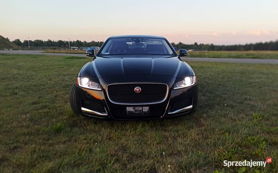 JAGUAR XF 20i 250 ŁADNY I ZADBANY elektryczne lusterka wielkopolskie Piła