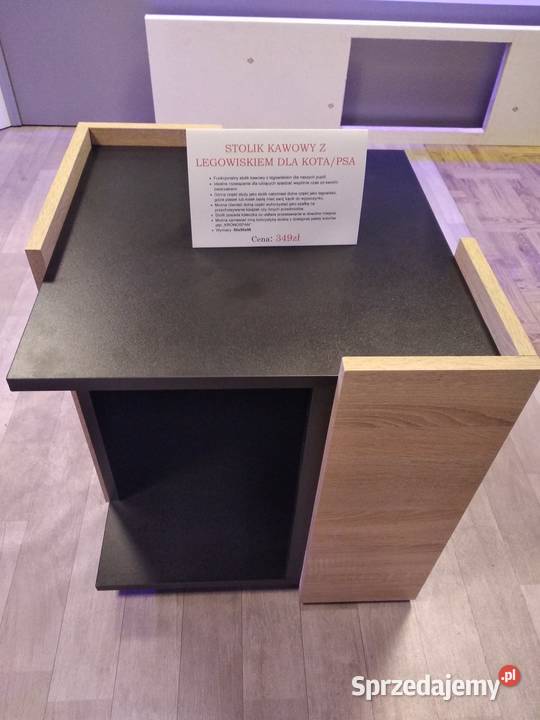 Stolik kawowy z miejscem na legowisko kotapsa 50cm Stalowa Wola sprzedam