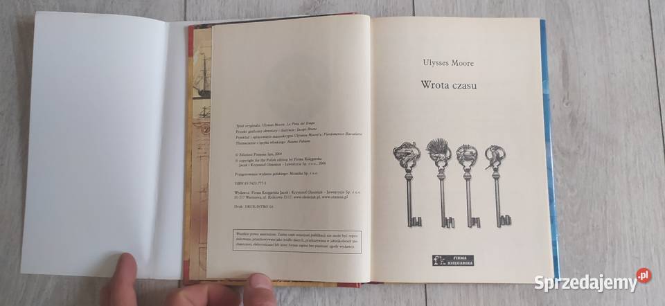 Ulysses moore Wrota Czasu zeszyt pierwszy