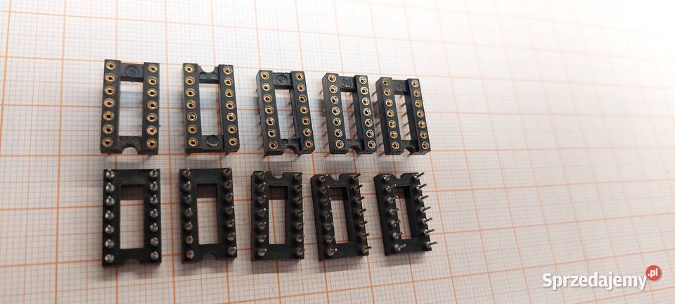 Podstawka precyzyjna GOLD 16DIP 19 A767A768 śląskie Czechowice-Dziedzice