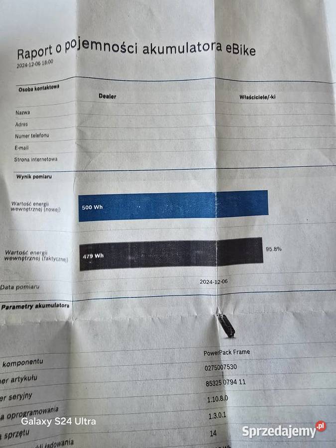 porządny rower elektryczny bosch hydraulika Chełm Śląski sprzedam