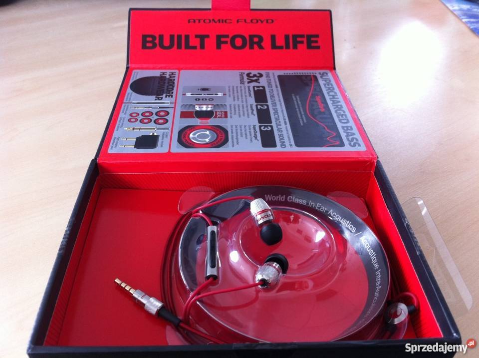 Słuchawki ATOMIC FLOYD SUPER DARTS Hybrydowe Słuchawki i głośniki Kielce
