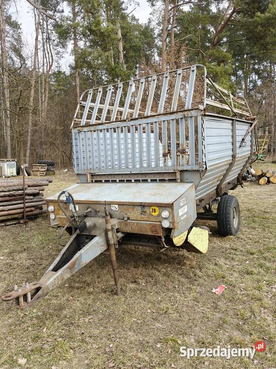 Przyczepa samozbierająca t055 Przyczepy rolnicze sprzedam