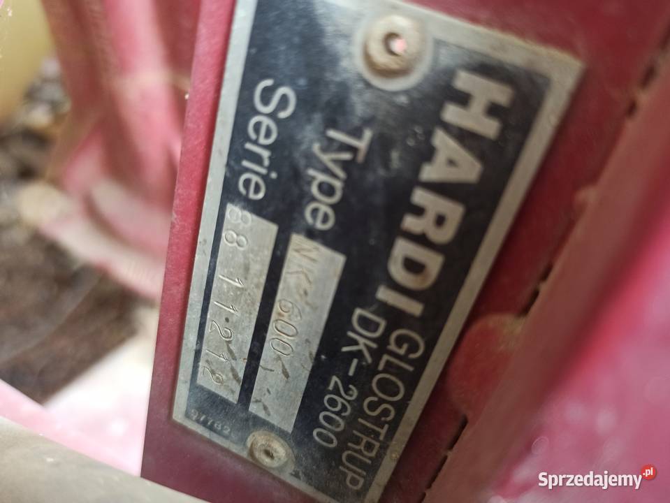 Opryskiwacz hardi 600litrow Lucynowo