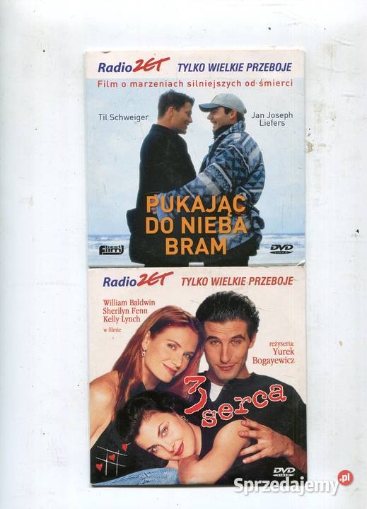3 serca Pukając do nieba bram 2 filmy DVD Szczecin