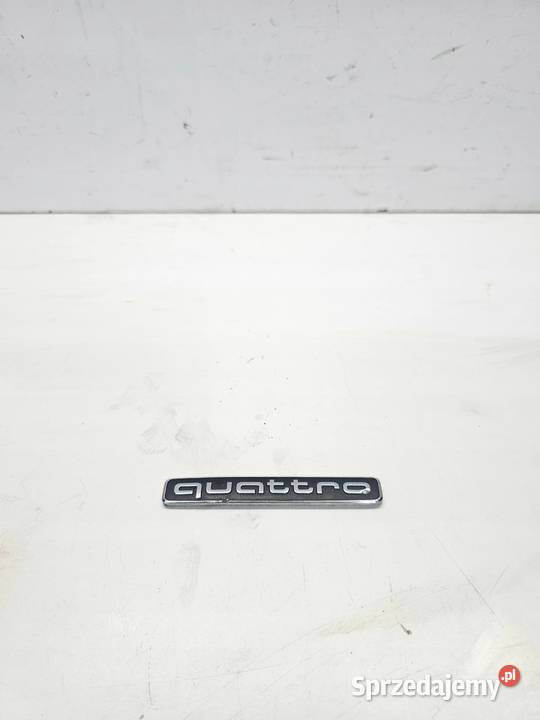 ZNACZEK EMBLEMAT QUATTRO AUDI A3 A4 A5 A6 A7 śląskie