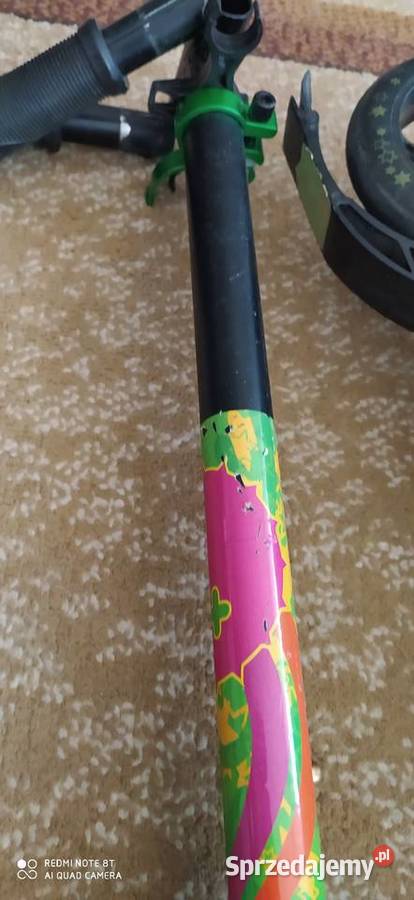 hulajnoga aluminiowa dziewczęca składana Poznań sprzedam