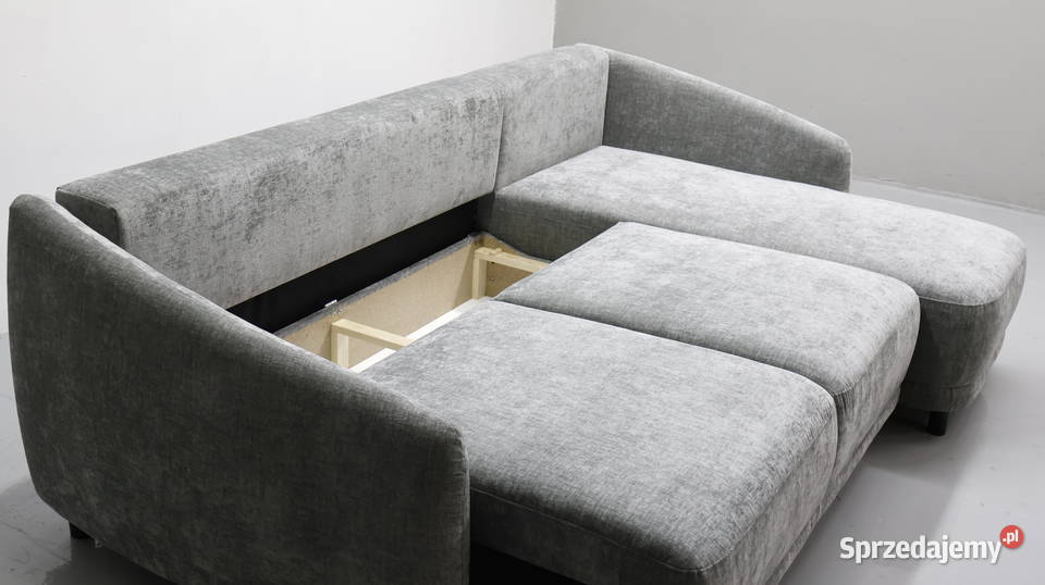 TNŁ Narożnik Z funkcją spania pojemnik na 160cm Poznań