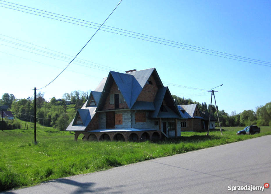 Skawa dom na sprzedaż utwardzona Skawa