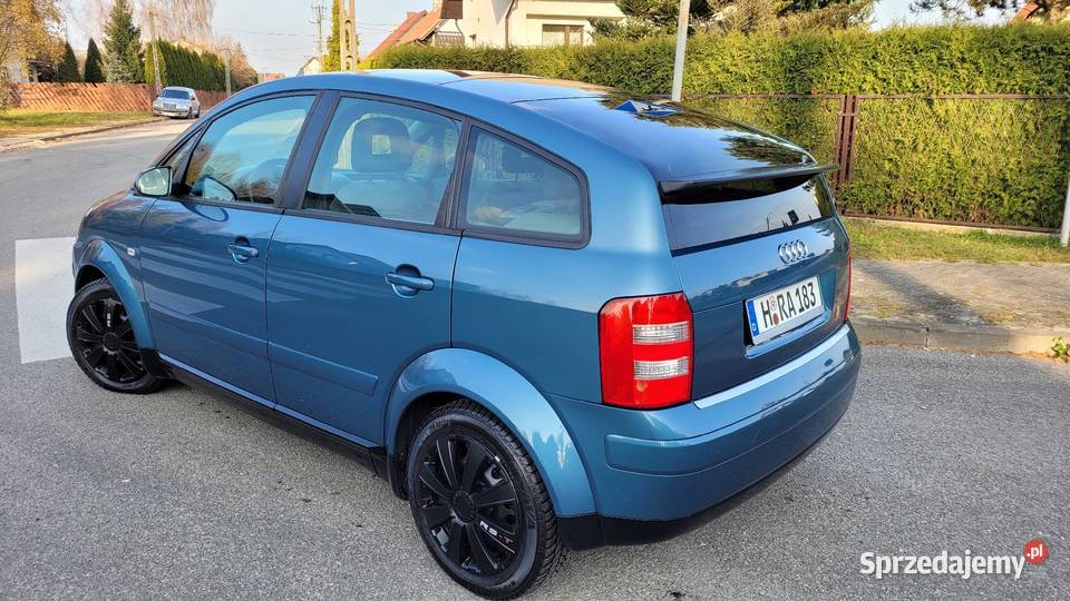 AUDI A2 14B OPŁACONY KLIMA ELEKTRYKA PIĘKNY STAN nieuszkodzony A2 Końskie