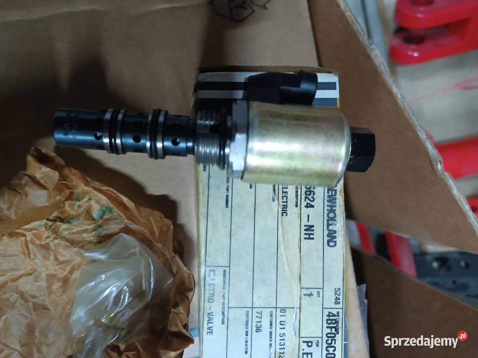 elektrozawór skrzyni biegów Case Holland Do ciągników