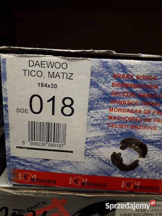 SZCZĘKI HAM DAEWOO TICO MATIZ Czarnków sprzedam