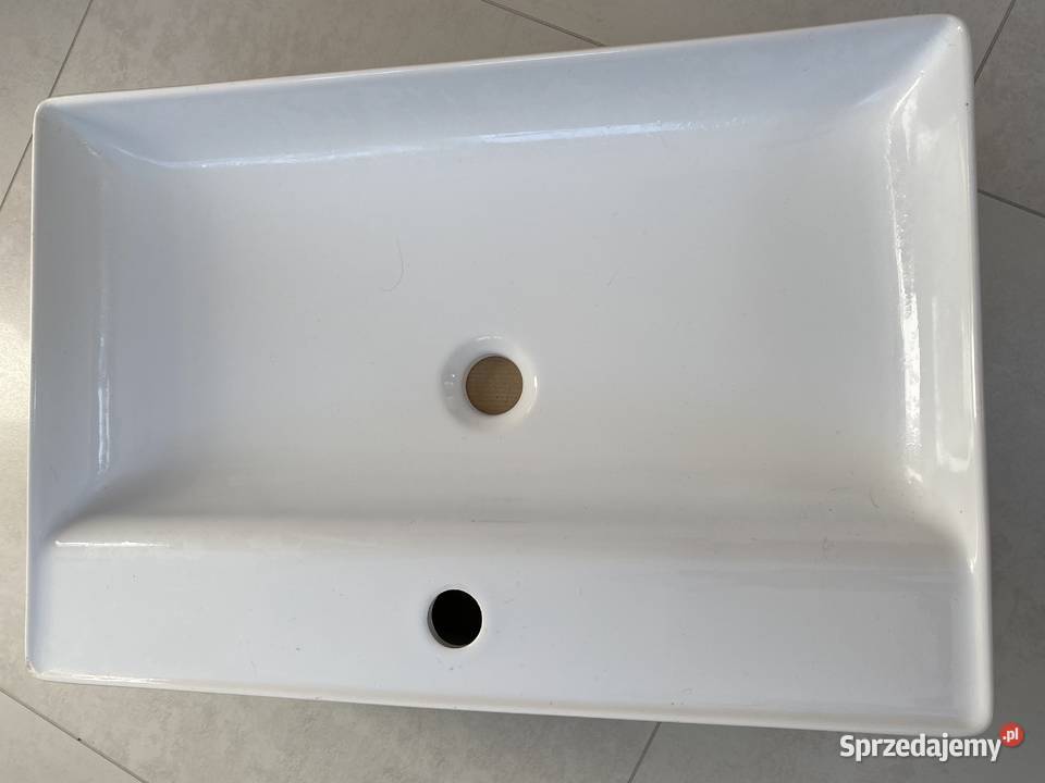 umywalka nablatowa Rima 20 uszkodzona krawędź Dobrzyniewo Duże
