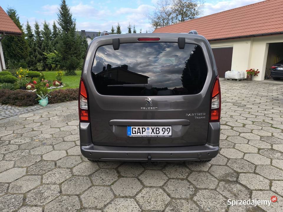Peugeot Partner III lift 7 osobowy 16 bluehdi czujnik parkowania Tarnów