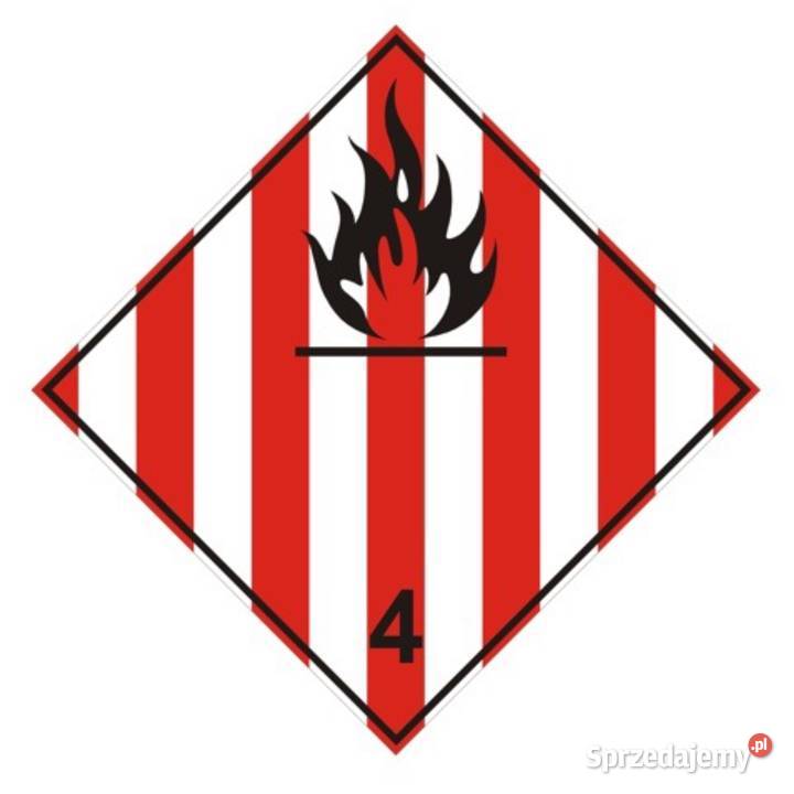 Naklejki ADR klasa 25 250x250 mm Kraków