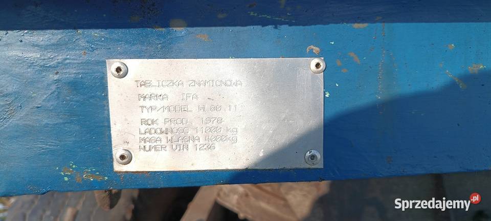 Hl 8011 IFA Kobylin sprzedam