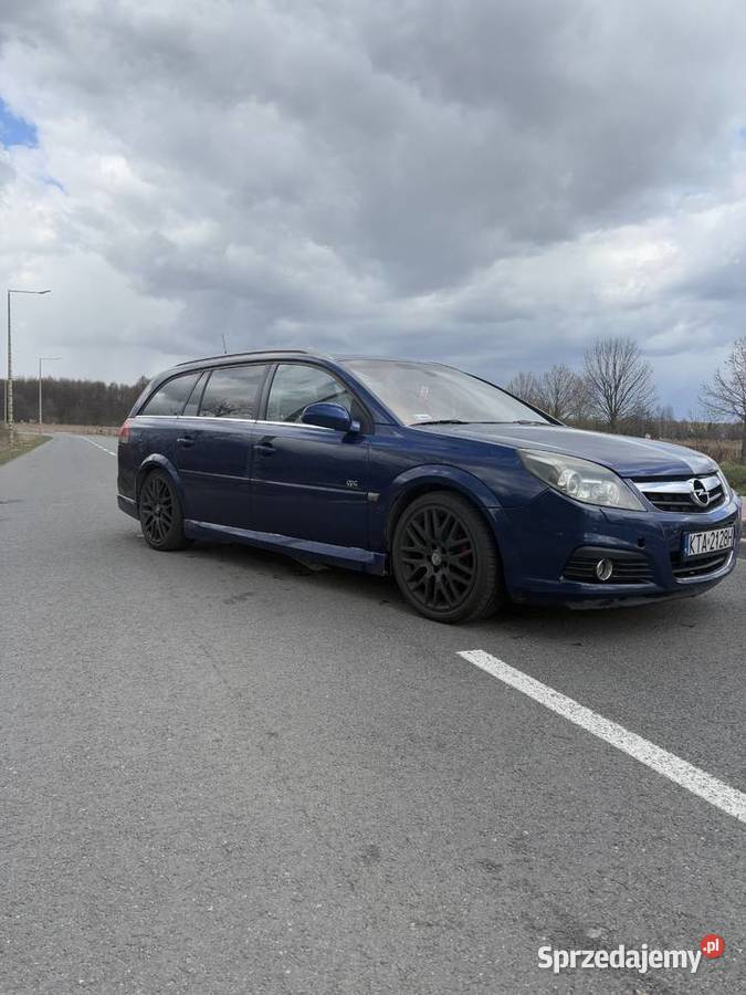 Opel Vectra C OPC 19cdti 2006 niebieski Piotrków Trybunalski