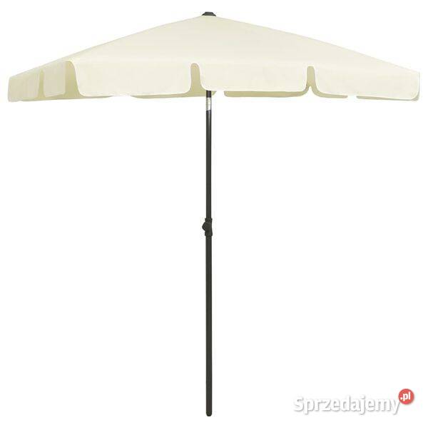 vidaXL Parasol plażowy piaskowy żółty 180x120 Warszawa