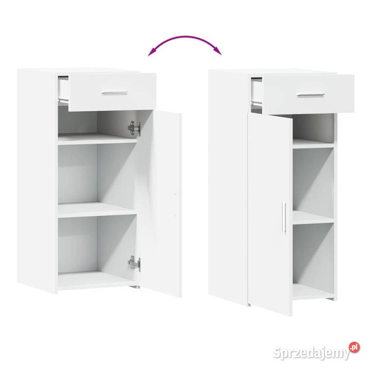Szafka biała 40x425x93 materiał drewnopochodny Warszawa
