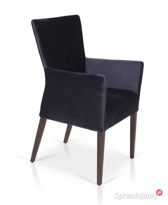 Fotel Kenya Tkanina Nogi drewno dąb Solidne śląskie Woźniki