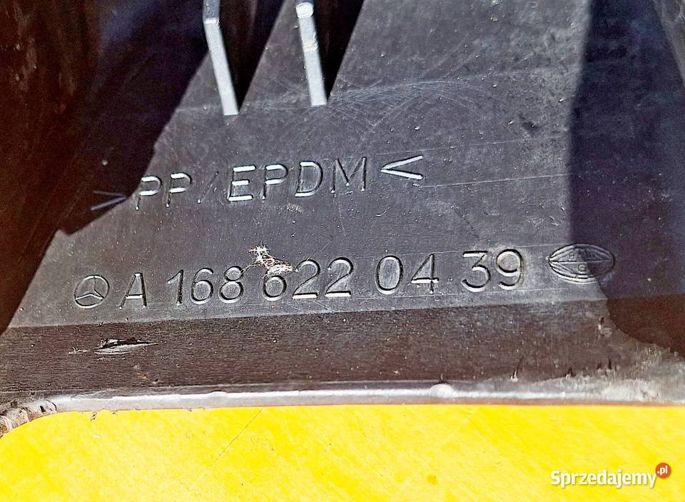 MERCEDES VANEO W414 OSŁONA WSPORNIK A1686220439 osobowe Radom
