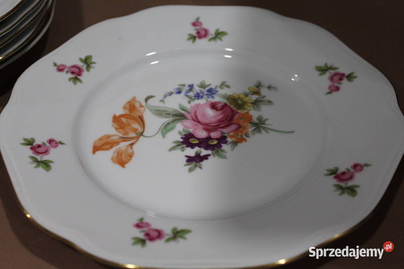 Komplet 6ciu talerzy obiadowych Bohemia 782 Porcelana i szkło Szczecin