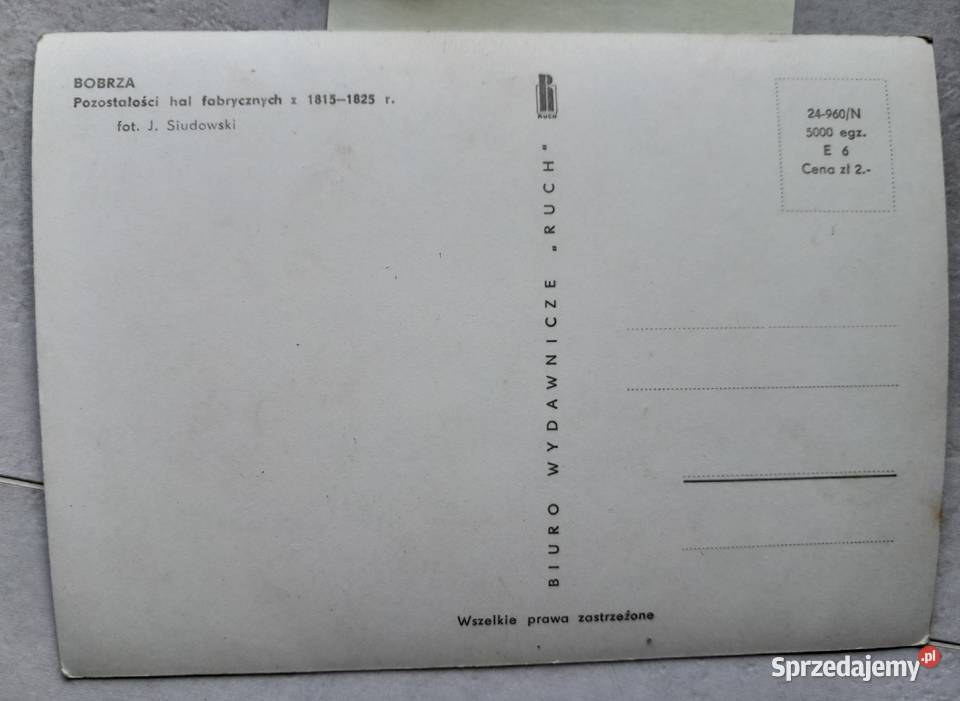 Stare pocztówki kartki PRL Opole Turawa Bobrza śląskie