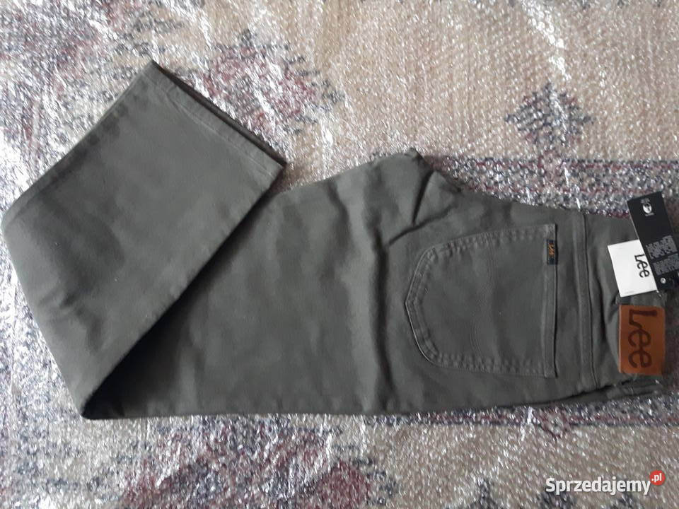 Spodnie Lee Brooklyn W31L32 Nowe kolor khaki świętokrzyskie Kielce
