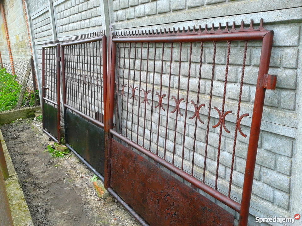 Brama wjazdowa z furtką SOLIDNA Czarnocin
