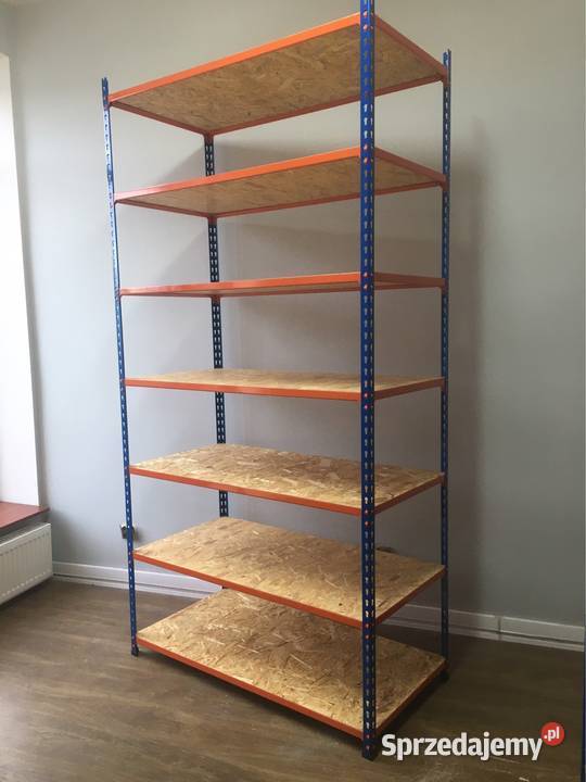 Regały magazynowe polkowe metalowe regał Kraków