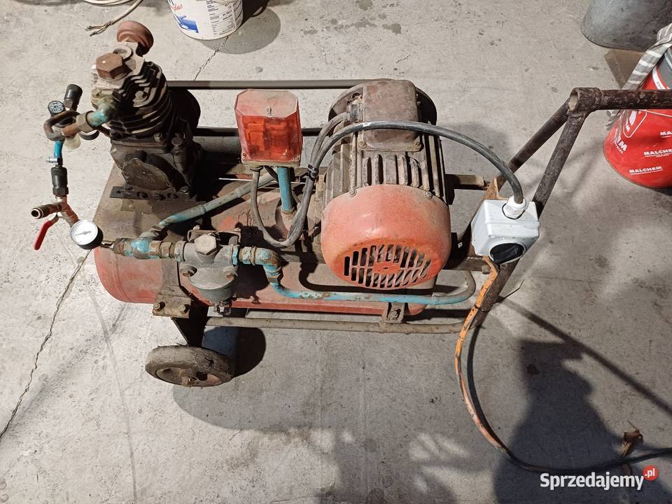 Kompresor sprężarka w pełni sprawna Kompresory i osprzęt łódzkie Piotrków Trybunalski
